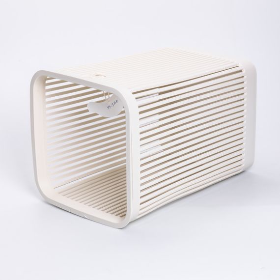 Кошик для сміття пластиковий в офіс для паперу 22×22×30 (см) кошик під сміття 8 (л) відро для сміття Бежевий HP-45-9BE | Зображення 3