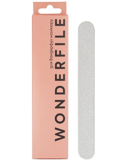 Тонкие сменные файлы 100 грит на клеевой основе для основы Wonderfile 50шт | Зображення 1