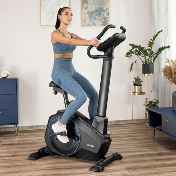 Велотренажер Gymtek XB6000 электромагнитный синий | Зображення 1