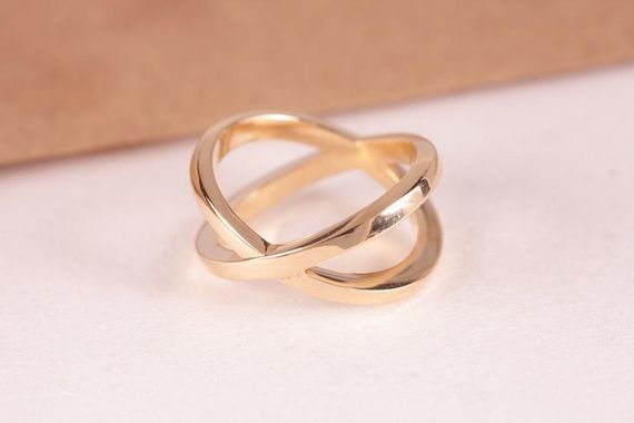 Кольцо из желтого золота 22 | Зображення 5