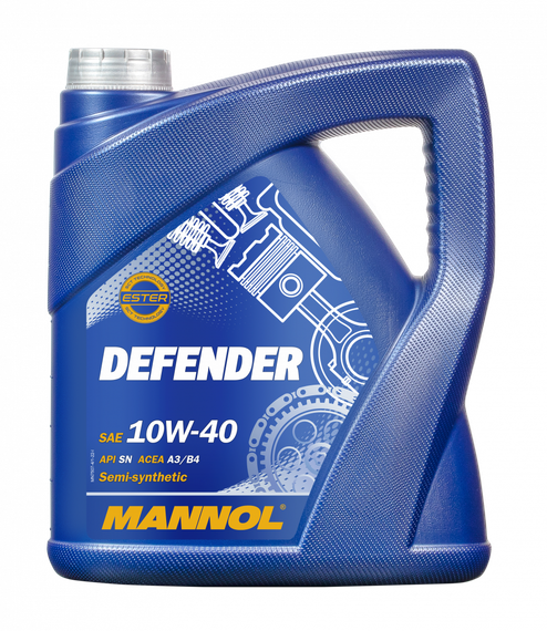 Моторна олива MANNOL Defender 10W-40 7507 4L