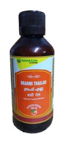 Масло Брахми Тайлам, 200мл., NAGARJUNA, BRAHMI THAILAM