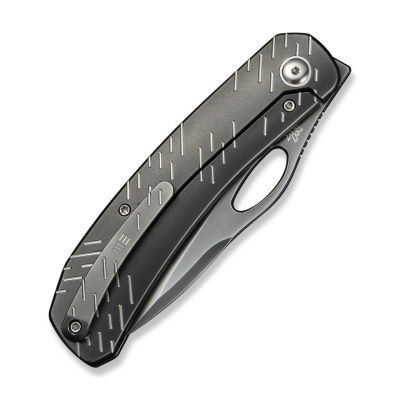 Нож Weknife Inmate, Darkwash, темний титан (WE23096B-4)