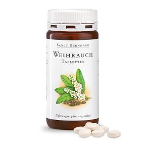 Экстракт босвеллии Sanct Bernhard Weihrauch (Boswellia) 400 mg 180 Tabs