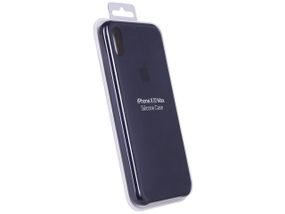 Силіконовий чохол Apple Silicone Case Blue для iPhone XS Max