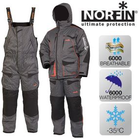 Kостюм зимний Norfin Норфин DISCOVERY GRAY 06 р.XXXL