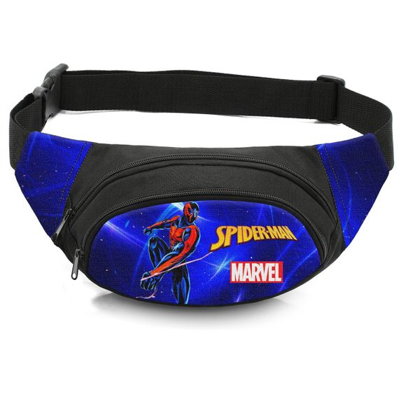 Сумка-бананка детская с принтом Человек-паук поясная сумка для мальчика (4674)
