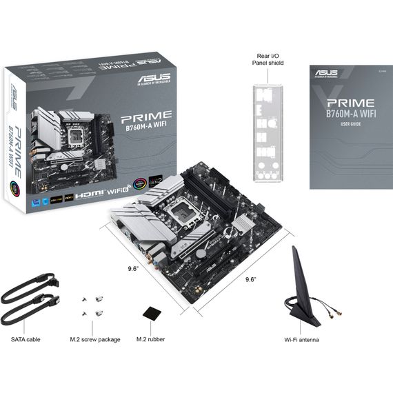 Материнська плата ASUS PRIME B760M-A WIFI | Зображення 5