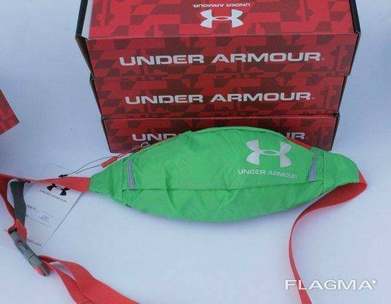 Поясная сумка Under Armour (зеленая) сумка на пояс | Зображення 5