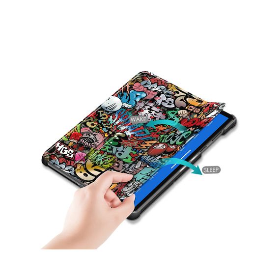 Чохол до планшета BeCover Smart Case Samsung Galaxy Tab A11 Plus SM-X236B 11.0" Graffiti (714005) | Зображення 3