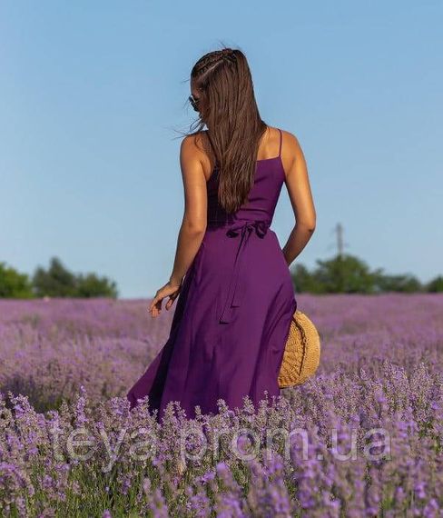 Плаття для жінок колір фіолетовий розмір M FI_007822 | Зображення 3
