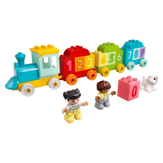 Конструктор LEGO Duplo Потяг із цифрами — вчимося рахувати 23 деталі (10954) | Зображення 5