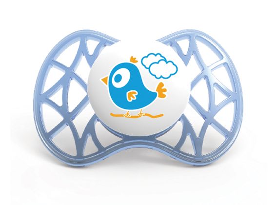 Пустышка симетрическая Nuvita Air 6м+ 2шт. для мальчика NV7081Blue (NV7081Blue) | Зображення 4
