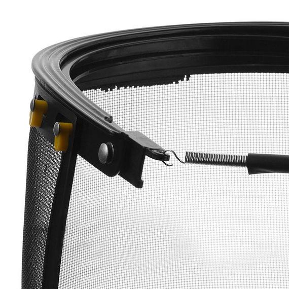 Екран захисний для обличчя, сітка, кріплення на каску INTERTOOL SP-0035 | Зображення 4