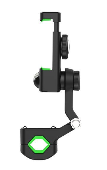 Кріплення Primo Guider для телефона на кермо велосипеда, мотоцикла — Black/Green | Зображення 5