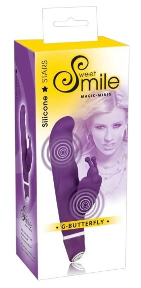 Силіконовий вібратор Smile G-Butterfly Sex Aura | Зображення 3