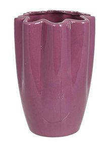Декоративна ваза Fiori фарфору d=12х17см dark pink