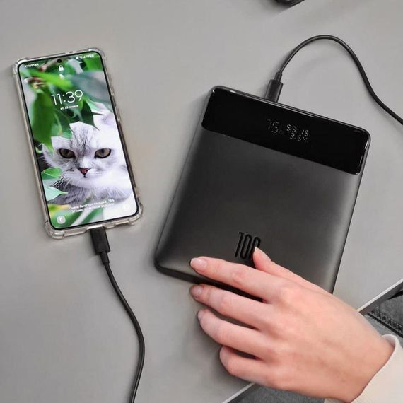 Портативна Батарея Baseus Blade Digital Display 100W 20000mAh* black | Зображення 2
