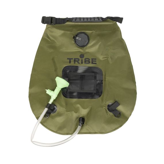 Ємність для душу Tribe Shower 20 л, похідний душ трайб туристичний олива для дачі, кемпінгу, полювання | Зображення 1
