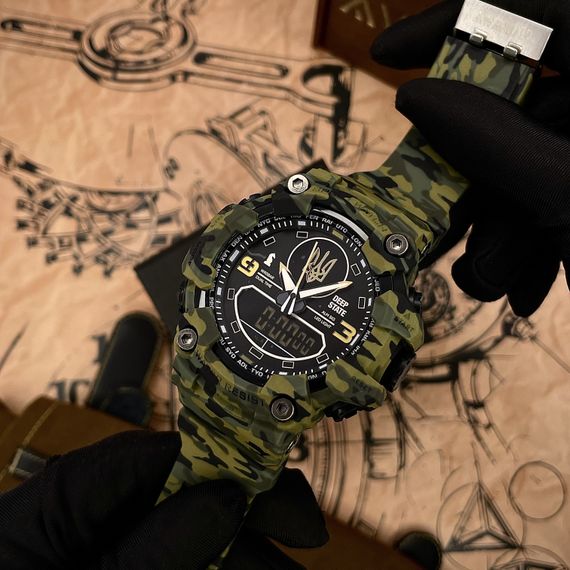 Чоловічий годинник Awarder 001 Camo Green | Зображення 2