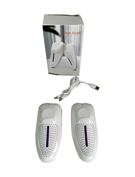 Сушарка для взуття Shoe dryer R8 від USB з ультрафіолетом 10 W Білий | Зображення 1