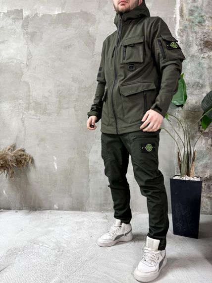 Костюм Soft Shell утеплений хакі | 5-960 | Зображення 1