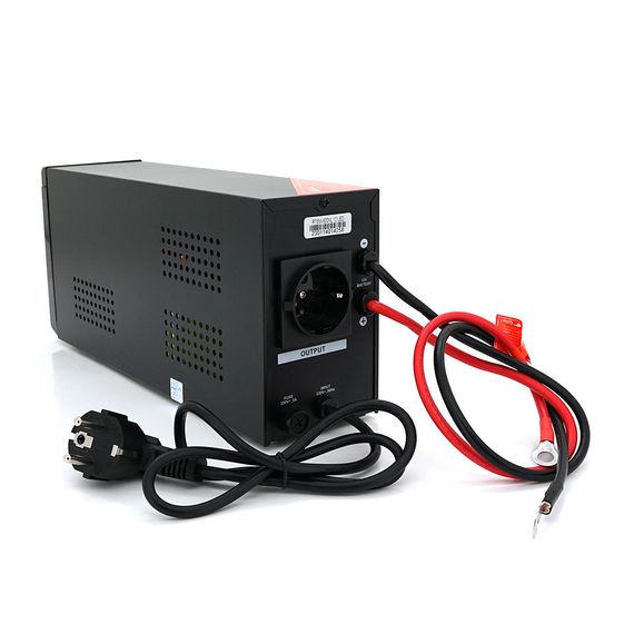 ИБП с правильной синусоидой RITAR RTSW-600NL12 LED (360Вт), 12В, под внешний АКБ, Q4 (320*132*210) 4,2 кг (236*85*130) | Зображення 1