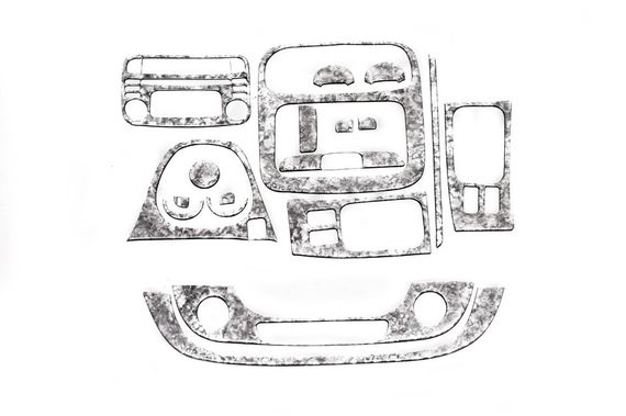 Накладка на торпеду Титан для Fiat Talento 2016-2024 рр