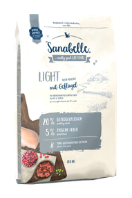 Sanabelle Light Сухой корм для кошек склонных к полноте 10 кг