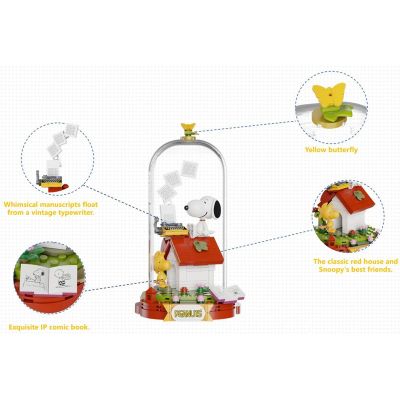 Конструктор Pantasy Snoopy - Червоний дім мрій (86901) | Зображення 2
