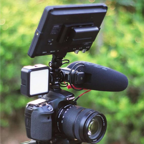 Адаптер кронштейн Ulanzi Vijim metal Triple Cold Shoe Mount (UV-2132 PT-12) | Зображення 5