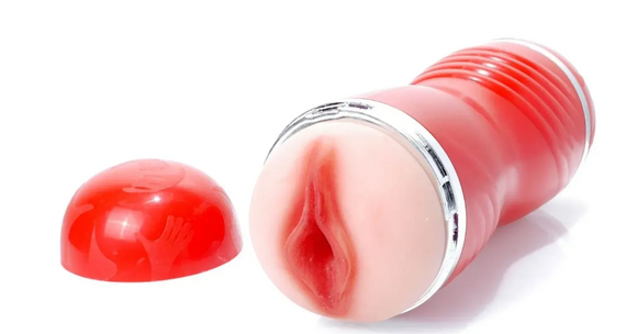 Мастурбатор із двома входами OYO - Double Pump RED, YQM-205 Sex Aura | Зображення 4