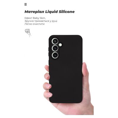 Чехол для мобильного телефона Armorstandart ICON Case Samsung S23FE 5G Camera cover Black (ARM69628) | Зображення 6