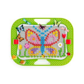 Набір - Для Занять Мозаїкою (300 Фішок, 16 Фігурок, Дошка 28Х20 Cm)