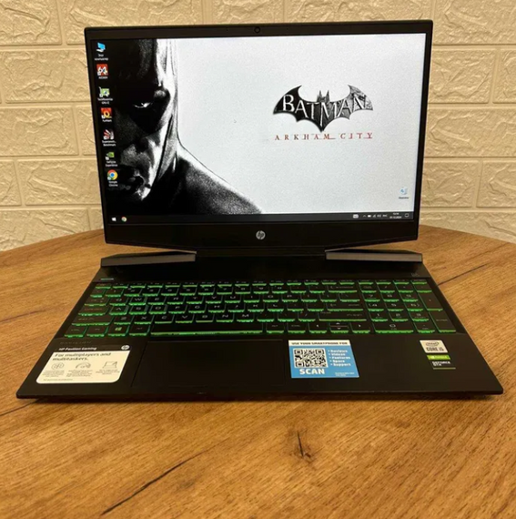 Ноутбук HP Pavilion Gaming 15-dk1035nr i5 10300H 8Gb SSD 256Gb GTX 1050 Б/В