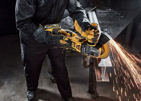 Шліфмашина кутова акумуляторна DeWalt без АКБ та ЗП DCG460NK | Зображення 1