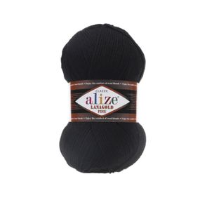 Пряжа Alize Lanagold Fine 60 напіввовна