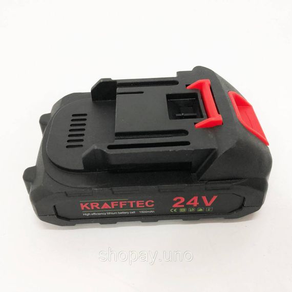 Літій-іонний акумулятор KRAFFTEC 24V 1500mAh для електроінструментів, Акумулятори для дриля шуруповерта | Зображення 8