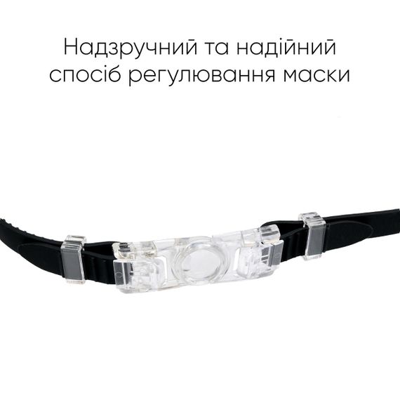 Детская маска для плавания Renvo Garsen JR Anti-fog Черный OSFM (1SM110-01) | Зображення 3