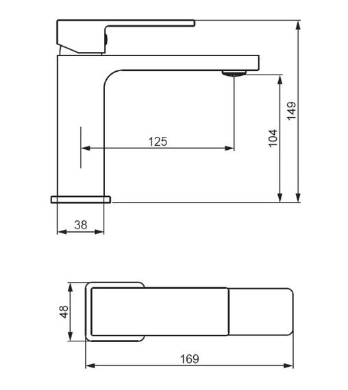 Змішувач для раковини DAMIXA Gala (530210000) | Зображення 1