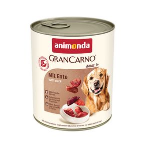Корм вологий GranCarno Adult with Duck для дорослих собак з качкою 800 г