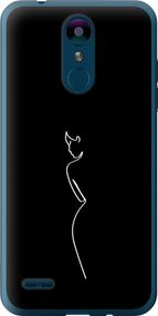 Чехол на LG K8 2018 Силуэт1 "4590u-1384-17620"