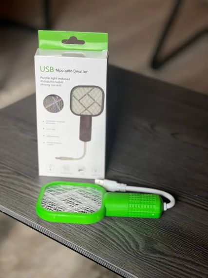 Мини мухобойка USB-ловушка насекомых для борьбы с вредителями,УФ-свет | Зображення 1