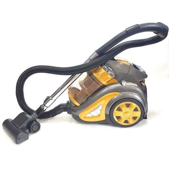 Пилосос для сухого прибирання з турбощіткою Domotec MS-4408 3600 Вт без мішка колбовий циклонний для дому контейнерний | Зображення 3