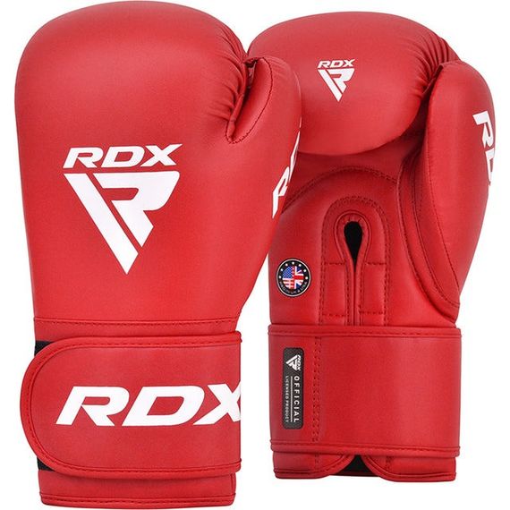 Боксерські рукавиці RDX  AS2 RED-12 унцій (капа в комплекті) | Зображення 1