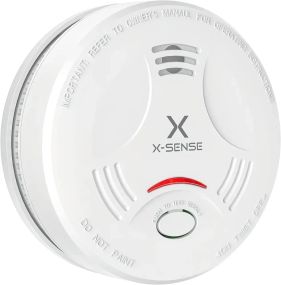 Датчик дыма X-Sense SD11 с 10-летней батареей, LED-индикатором и кнопкой отключения звука