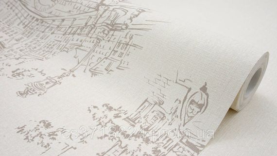 Шпалери вінілові на флізеліновій основі SINTRA Sketch 452110 (1,06х10,05м) | Зображення 1