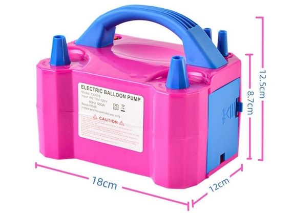 Портативный электрический насос для воздушных шаров Electric Balloon Pump | Зображення 4