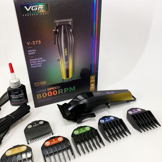 Акумуляторна машинка для стрижки VGR V-273 GOLD | Зображення 4