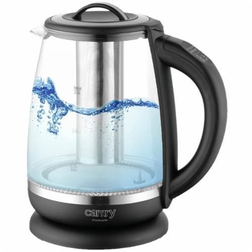 Електрочайник Camry CR 1290, чорний 60-100°C 2 л (UA-01)